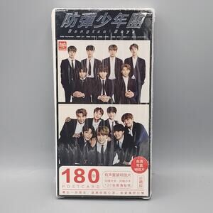 Bangtan Boys BTS Sealed box of 30 Postcards and Stickers Brand New K-Pop